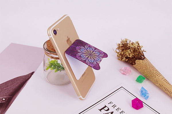 移動電源無痕可移膠貼，手機貼